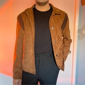 Suede-like Brown Jacket